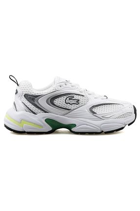 کفش اسنیکر سفید مردانه بند دار Lacoste - کد 881687273