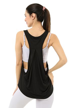 رکابی اسپرت مشکی زنانه مخلوط پلی استر Scorp - کد 816234896