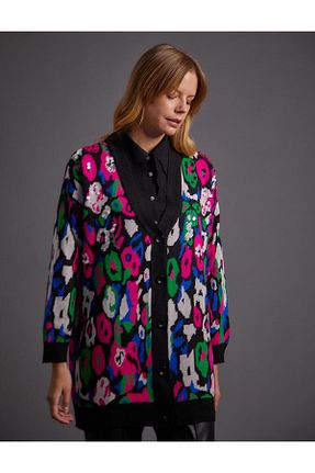 رویه مشکی زنانه اکریلیک Kayra - کد 864475368