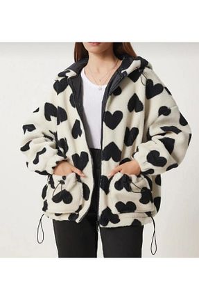 سوئیشرت مشکی زنانه چاپی DEEFWEAR - کد 881690508