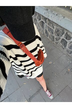 پلیور رنگی زنانه Relaxed FULYA ERKMEN - کد 881690728