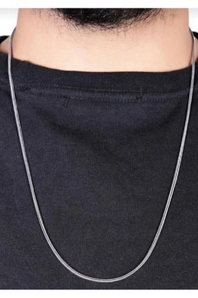 گردنبند استیل ( فولاد ) طوسی زنانه استیل (فولاد) SE Jewellery - کد 881716992