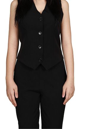 ست بالاتنه و پائین تنه مشکی زنانه بافتنی Yavuz Kapıcı - کد 869974678