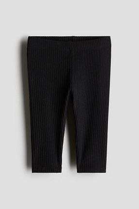 ساق شلواری مشکی بچه گانه پنبه ای H&M - کد 881710354