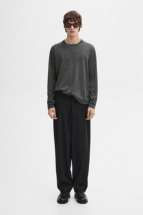 پلیور صورتی مردانه ساده Massimo Dutti - کد 881746688