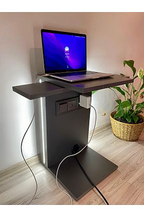 میز عسلی مشکی MDF house of prusa - کد 881754091