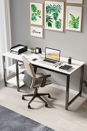 میز تحریر سفید 75 سانتی متر reflekta - کد 868135010