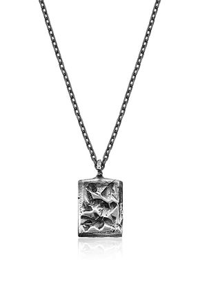 گردنبند نقره طوسی زنانه 925 عیار Ronada Diamond - کد 881790674