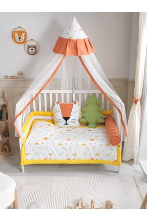 ست لحاف و روکش لحاف و روکش بالش کودک و نوزاد رنگی پنبه ای SOFT BABY TEKSTİL - کد 881802232