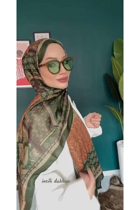 شال رنگی زنانه پنبه ای incili dükkan - کد 881804223