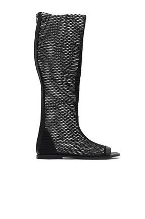 چکمه مشکی زنانه چرم خالص Bueno Shoes - کد 881859196