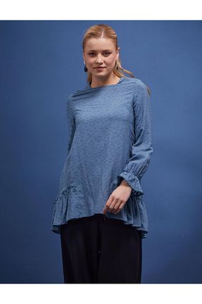 بلوز طوسی زنانه ساده KYR - کد 677923950