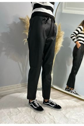 شلوار مشکی زنانه پاچه لوله تفنگی Butik - کد 881874083