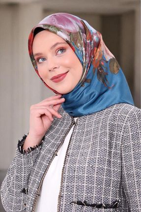 روسری رنگی پلی استر Levidor - کد 881904455