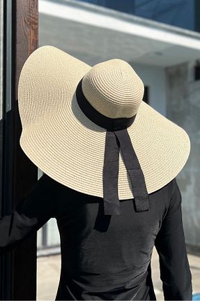 کلاه بژ زنانه حصیر Remsa Mayo - کد 695245134