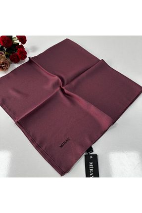 روسری رنگی کرپ MİRAY - کد 881904340