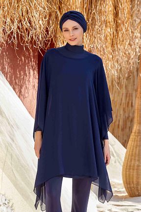رویه بیکینی سرمه ای زنانه پلی استر Remsa Mayo - کد 852993075