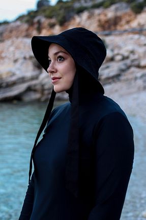 کلاه مشکی زنانه پنبه ای Remsa Mayo - کد 844890369