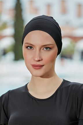 کلاه شنای حجاب مشکی زنانه Remsa Mayo - کد 847317355