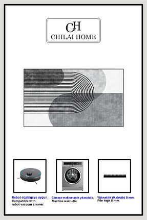 پادری حمام طوسی 1 پارچه Chilai Home - کد 881935721