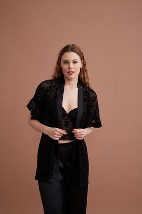 ست لباس راحتی مشکی زنانه Soyut Marpessa - کد 881939033