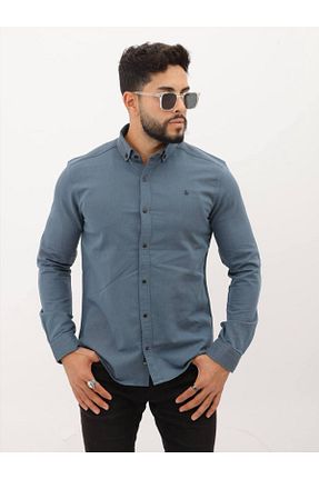 پیراهن رنگی مردانه اسلیم فیت cliento - کد 882385829