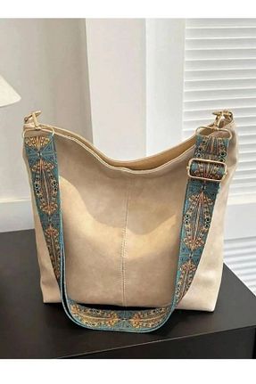 کیف دوشی نباتی زنانه چرم مصنوعی Gloria - کد 881938878