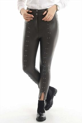 ساق شلواری خاکی زنانه بافتنی Elbee Fashion Woman - کد 224802475