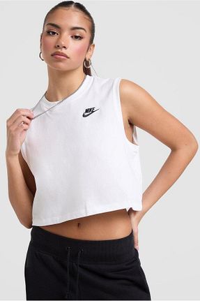 تیشرت اسپرت سفید زنانه رگولار Nike - کد 881961914