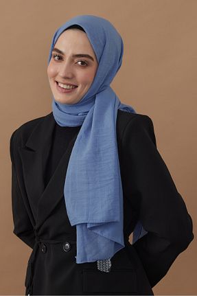 شال آبی زنانه Modakaşmir - کد 881969956