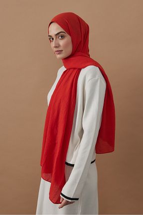 شال نارنجی زنانه Modakaşmir - کد 881969857