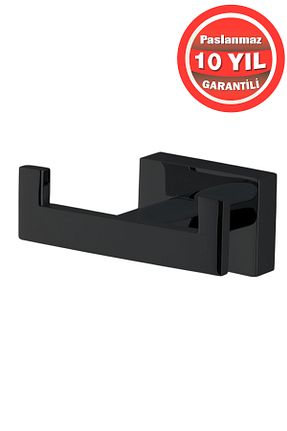 آویز حمام مشکی ÇELİK BANYO - کد 881979025