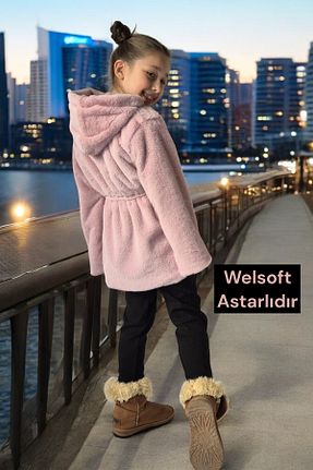 کاپشن صورتی بچه گانه رگولار LEON CLUB - کد 817465281