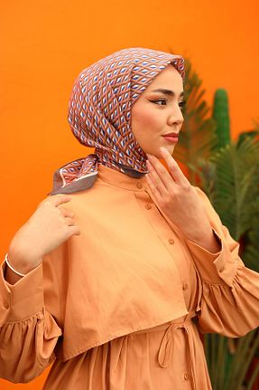 روسری رنگی 90 x 90 Silk Home - کد 882559381