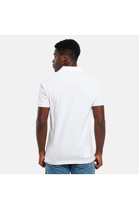 پولوشرت سفید مردانه پنبه ای Calvin Klein - کد 882026567