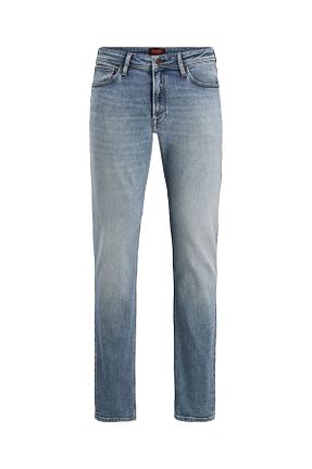 شلوار جین آبی مردانه پاچه ساده Jack & Jones - کد 882038387