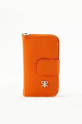 کیف پول نارنجی زنانه ابعاد بزرگ ImPolo - کد 877623970
