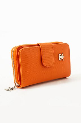 کیف پول نارنجی زنانه ابعاد بزرگ ImPolo - کد 877623970