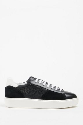 کفش اسنیکر رنگی مردانه چرم اصل Galliano Shoes - کد 826827761