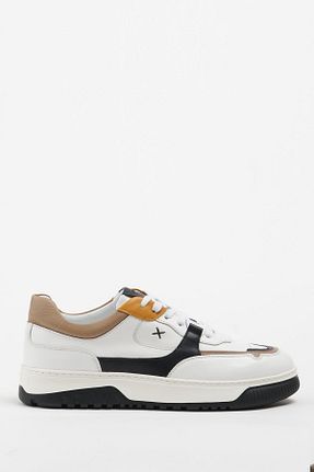 کفش اسنیکر رنگی مردانه چرم اصل Galliano Shoes - کد 826831776