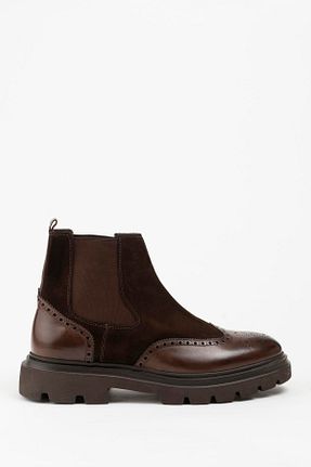 بوت / نیم بوت رنگی مردانه جیر Galliano Shoes - کد 805734282