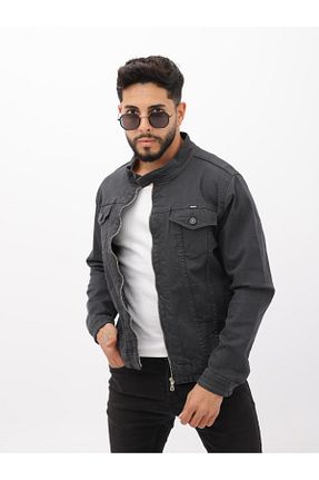 کت طوسی مردانه رگولار WKM - کد 870696496