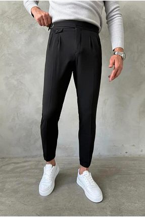 شلوار مشکی مردانه پنبه ای MODA - کد 882168314