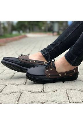 کفش کژوال مشکی زنانه چرم خالص SPORJUST - کد 882153936