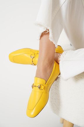 بابت زرد زنانه چرم خالص Moda Pie - کد 882180351