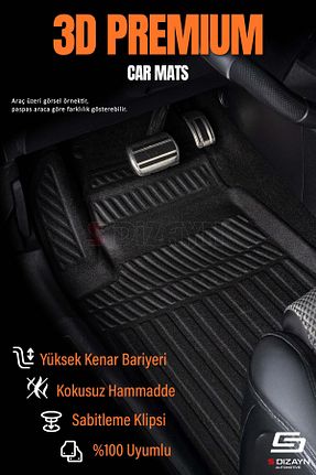 کفپوش خودرو کائوچو S Dizayn - کد 884895504