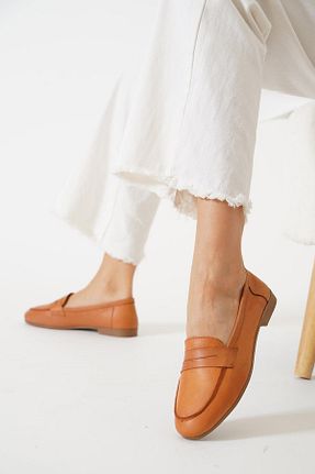 بابت قهوه ای زنانه چرم خالص Moda Pie - کد 882184732