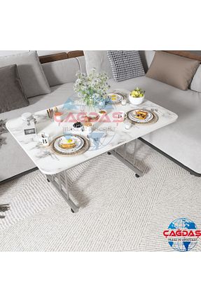 میز جلو مبلی سفید چوب Teknor - کد 882231087