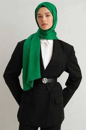 شال سبز زنانه پلی استر Armine - کد 711573767