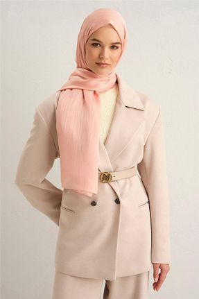 شال صورتی زنانه پلی استر Armine - کد 707293576